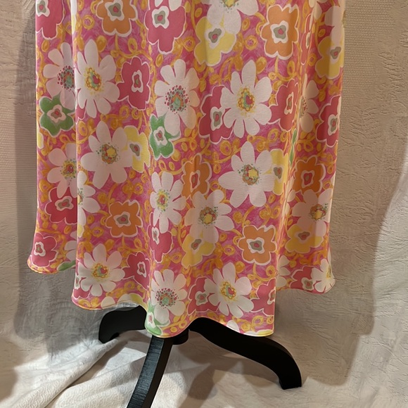 Sigrid Olsen floral silk dress, size 8, NWT - Picture 4 of 16